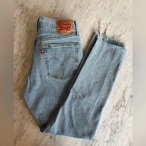 Women’s Levi’s 501 S Skinny Filiforme Light Wash Jeans